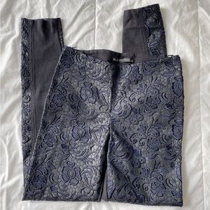 embroidered leggings
